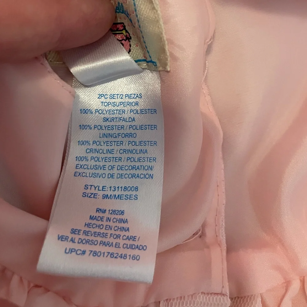 Marmellata blush pink toddler dress w/bloomers-Absolutely precious-EUC-Sz 9 mo - Picture 16 of 16